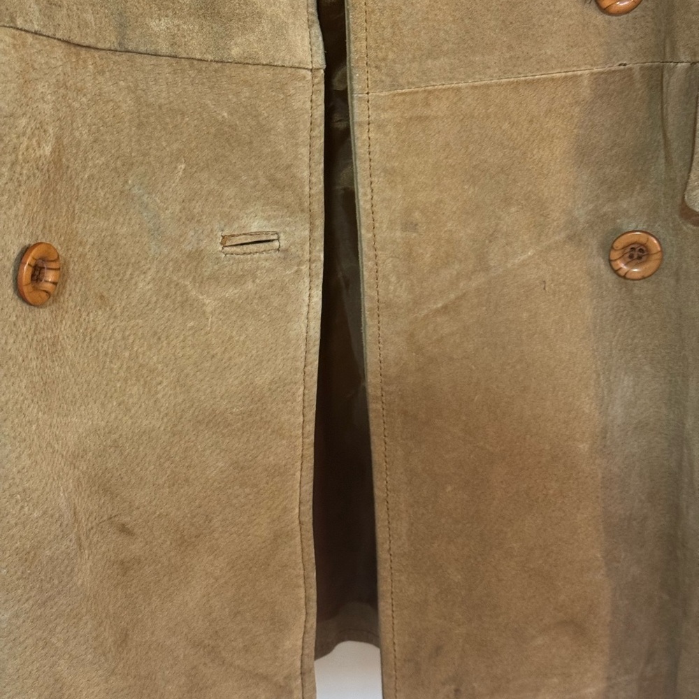 BB Dakota Tan Suede Leather Women’s Jacket | Western Leather Women’s Jacket - Picture 5 of 7
